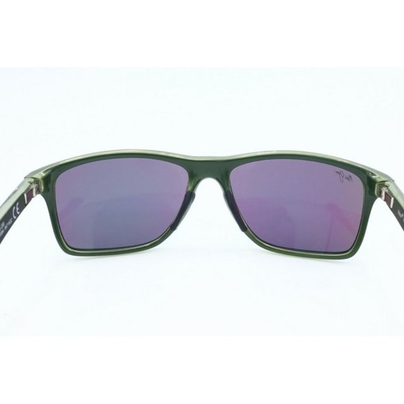 Maui Jim Onshore MJ798-15C Olive Stripe Fade Sunglasses Green Polarized Lens (B) main image 8